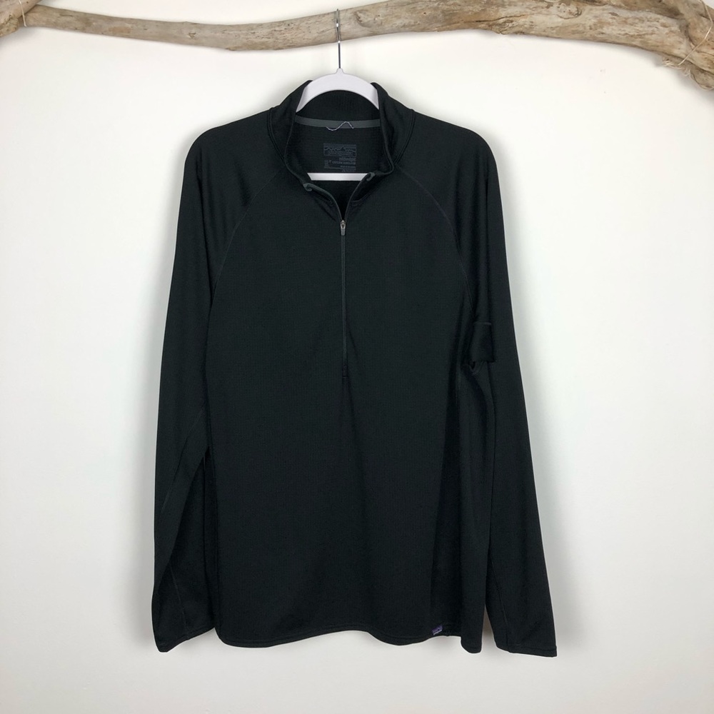 Patagonia Midweight Capilene Baselayer Zip-Neck.